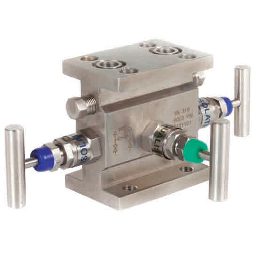 Manifold 3 voies - V110 - Metalurgica Zaes S.L. - en acier inoxydable / d'isolement / de calibration