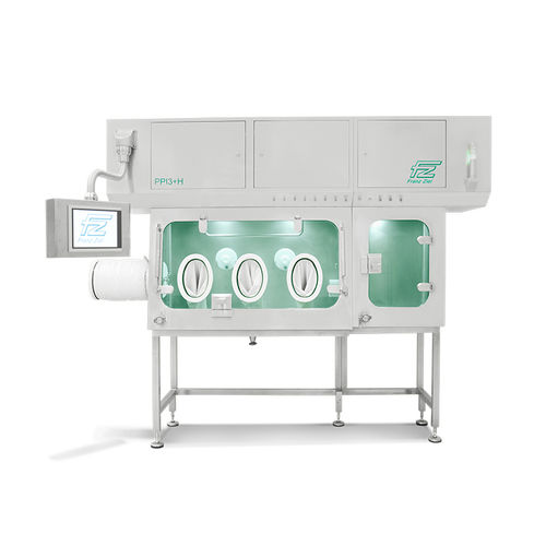 Isolateur de confinement de transfert - PPI Series - Franz Ziel GmbH - sur pied / à pression négative / en acier inoxydable