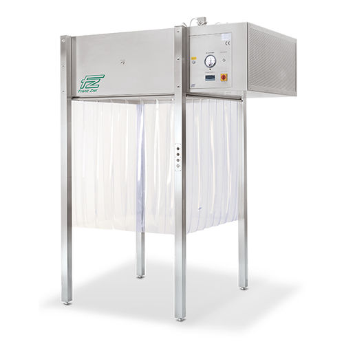 Cabine à flux laminaire - Franz Ziel GmbH - en acier inoxydable / pour l'industrie agroalimentaire