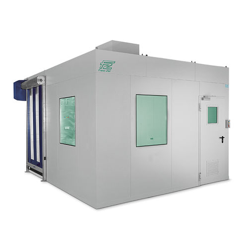 Cabine à flux laminaire - Franz Ziel GmbH - en acier inoxydable
