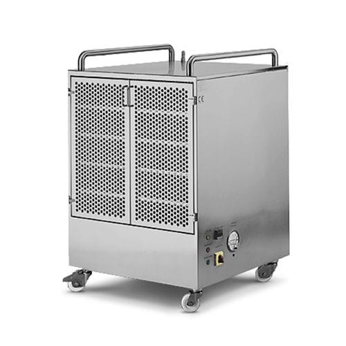 Chariot de transfert - Franz Ziel GmbH - en acier inoxydable / sous flux laminaire