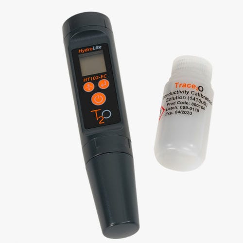 Conductimètre portable - HL102 - Trace2o - avec afficheur LCD / étanche / d'eau