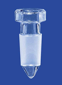 Bouchon hexagonal - LENZ Laborglas GmbH & Co. KG - mâle / en verre / pour verrerie de laboratoire