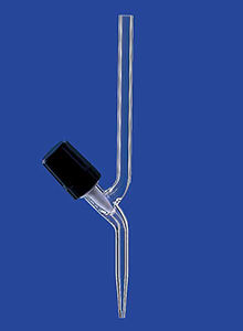 Burette à robinet à pointeau - max. ø 2.5 mm - LENZ Laborglas GmbH & Co. KG