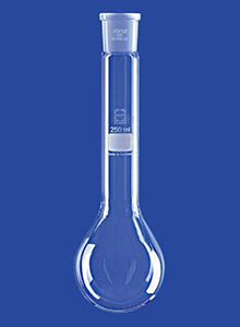 Fiole type Kjeldahl - 50 - 1 000 ml - LENZ Laborglas GmbH & Co. KG - en verre borosilicaté / pour titrage