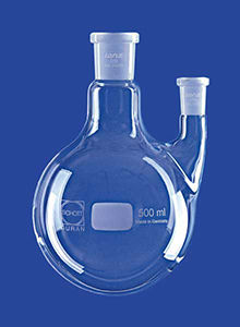 Flacon de distillation - 100 - 4 000 ml - LENZ Laborglas GmbH & Co. KG - en verre borosilicaté