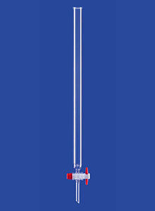 Colonne de chromatographie en borosilicate - 200 - 800 mm - LENZ Laborglas GmbH & Co. KG - en verre