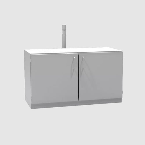 Armoire de stockage - DCL SS series  - POL-EKO sp.k. - montage sous établi / à étagères / double porte