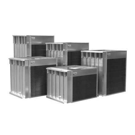 Échangeur de chaleur à plaques - Polybloc AG - air/air / en acier inoxydable / en aluminium