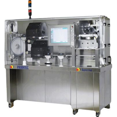 Machine d'inspection vidéo - INSPECTAB  - PRODITEC INSPECTION SYSTEMS - 3D / pour l'industrie pharmaceutique / de défauts