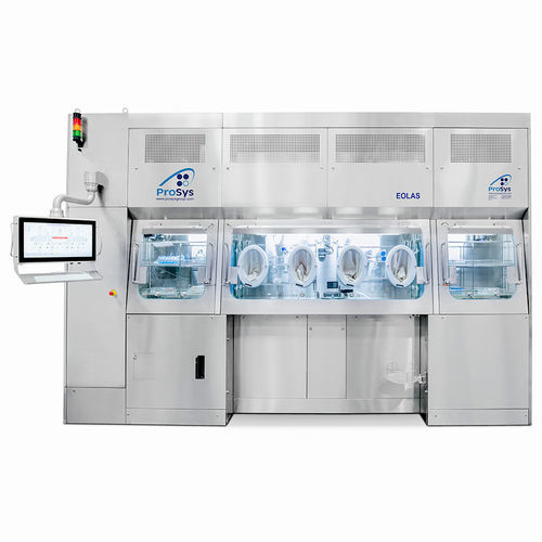 Isolateur de confinement pour tests de stérilité - ProSys Sampling Systems Limited - aseptique / de transfert / de microbiologie