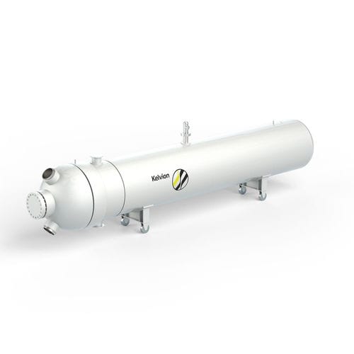 Échangeur de chaleur à tubes et calandre - S&T P - Kelvion Holding GmbH - compact / pour l'industrie