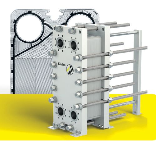 Échangeur de chaleur à plaques et joints - HPL100S - Kelvion Holding GmbH - air/eau / en acier inoxydable / haute pression