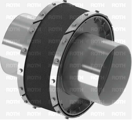 Compensateur de dilatation en toile - 21 - Dieter A. Roth GmbH - rond / à bride / pour canalisations