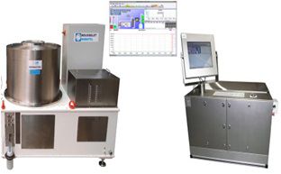 Système de chromatographie en phase liquide - FCPC D series - ROUSSELET ROBATEL - HPLC / de partage centrifuge / CPC