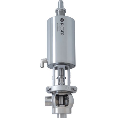 Clapet de sur-débit à souder - E8 - Gebr. Rieger GmbH + Co. KG - sanitaire / en acier inoxydable