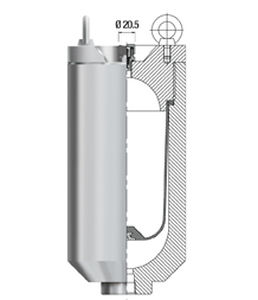 Amortisseur de pulsations à vessie - LAVS series - SAIP S.R.L. - pneumatique / pour pompe