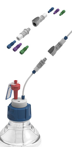 Raccord pour produits chimiques - 360 series - S.C.A.T. Europe GmbH - rapide / en polypropylène / en PEEK