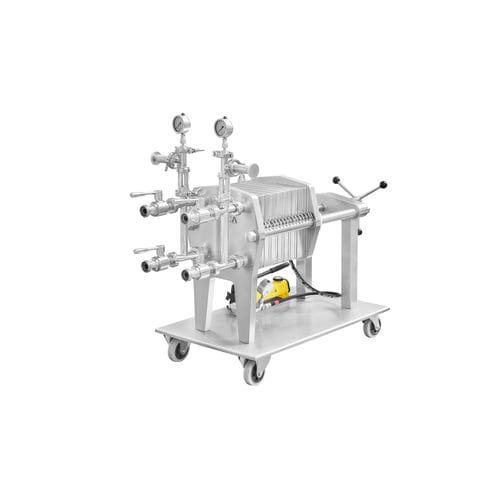 Filtre-presse à cadre - Hermetix 200 S - Strassburger Filter GmbH & Co. KG - automatique / mobile / pour produits chimiques
