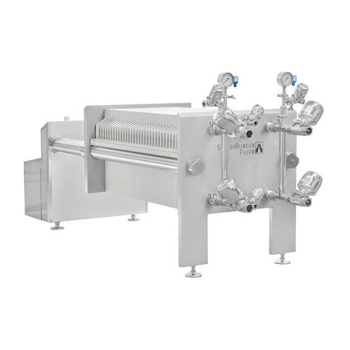 Filtre-presse à cadre - Hermetix 600 P - Strassburger Filter GmbH & Co. KG - automatique / pour produits chimiques / pour produits pharmaceutiques