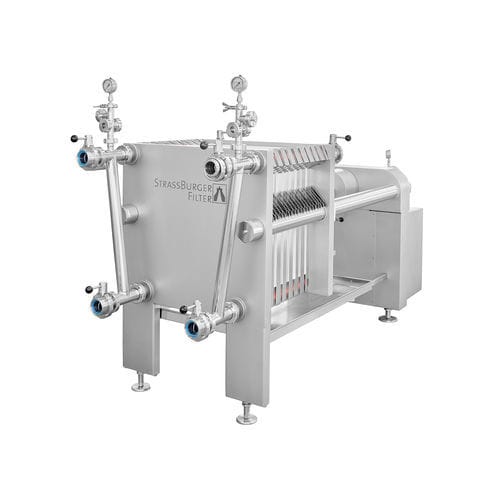 Filtre-presse à cadre - SF 400/600 B series - Strassburger Filter GmbH & Co. KG - manuel / pour le vin / pour boisson