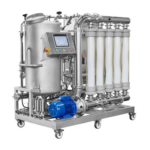 Unité de filtration écoulement transversal - MicroCross® series - Strassburger Filter GmbH & Co. KG - sous pression / pour le vin / automatique