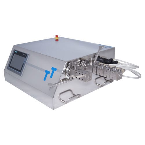 Extrudeuse bivis corotative - ZE 5-12 Hybrid - Three-Tec GmbH - bivis parallèle / pour le caoutchouc / pour colle thermofusible
