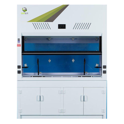 Armoire d'extraction de fumée - FH PP-CB series - TopAir Systems - au sol / avec porte transparente / en polypropylène