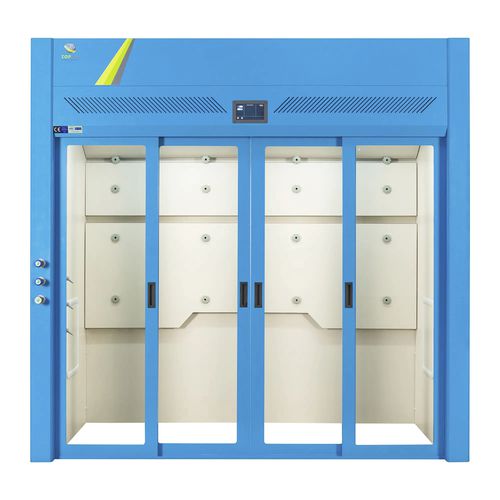 Armoire d'extraction de fumée - FH WI series - TopAir Systems - au sol / à porte / en métal