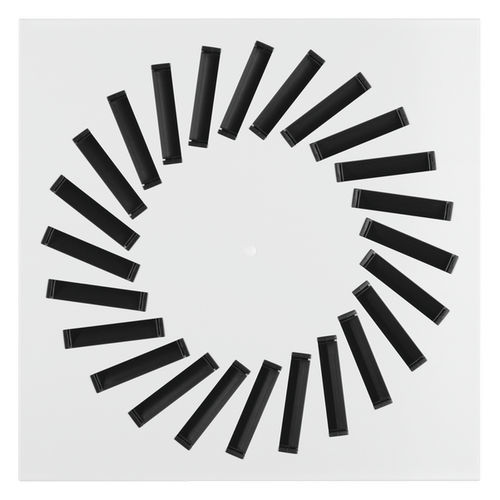 Diffuseur d'air circulaire - VDW     - Trox GmbH - carré / de plafond / à induction