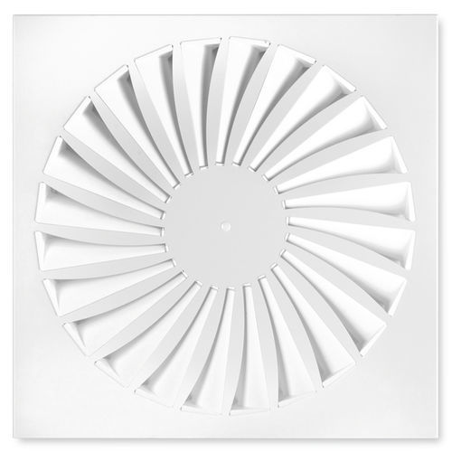 Diffuseur d'air circulaire - TDV-SILENTAIR  - Trox GmbH - carré / de plafond / à induction