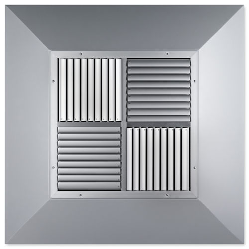 Diffuseur d'air carré - VD   - Trox GmbH - de plafond / à induction