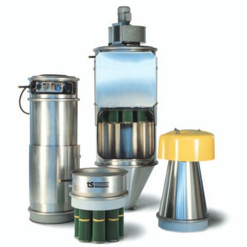 Filtre séparateur à air comprimé - 50 series - ts-systemfilter GmbH - avec cartouche / centrifuge / de process