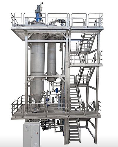 Évaporateur à couche mince - UIC GmbH - thermique / à film raclé / de process