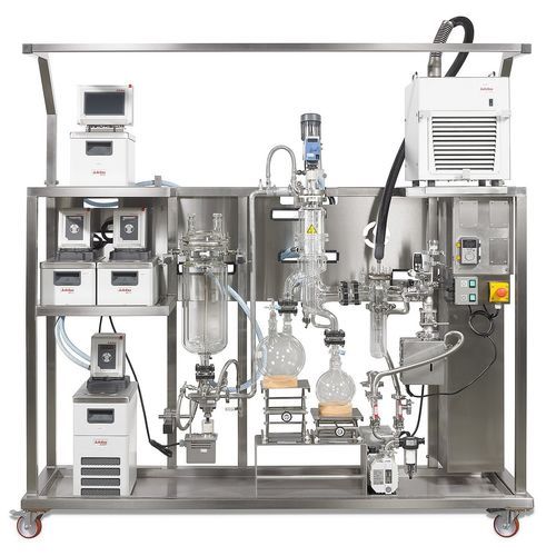 Évaporateur de laboratoire - DSL5 - UIC GmbH - à couche mince / à film raclé / à court trajet