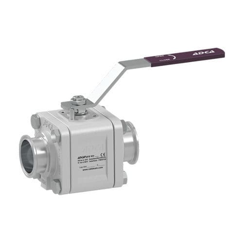 Vanne à boisseau sphérique - M3H - VALSTEAM ADCA Engineering S.A. - à levier / de contrôle / d'isolement