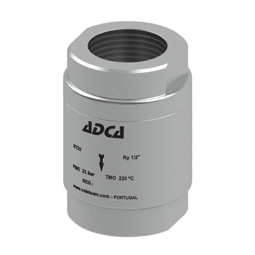 Clapet anti-retour à disque - RT25 - VALSTEAM ADCA Engineering S.A. - en PTFE / en acier inoxydable / en PTFE