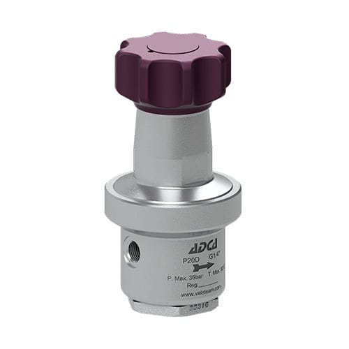 Vanne à membrane - P20DS - VALSTEAM ADCA Engineering S.A. - à commande pneumatique / de réglage / de réduction de pression