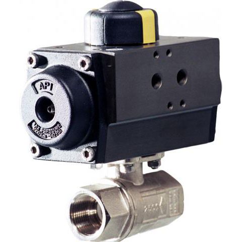 Vanne à boisseau sphérique - A25 - Vapo Techniek B.V. - à actionneur électrique / à commande pneumatique / à montage sur bride