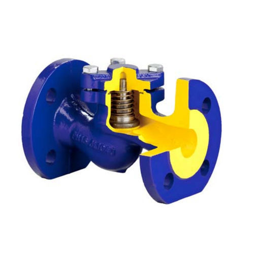Clapet anti-retour à soupape - 287 - VARIMEX-VALVES Poland Sp.z.o.o. - pour eau / à bride / en fonte