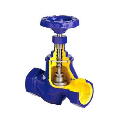 Vanne à soupape - 201 - VARIMEX-VALVES Poland Sp.z.o.o. - avec volant / pour l'eau / filetée