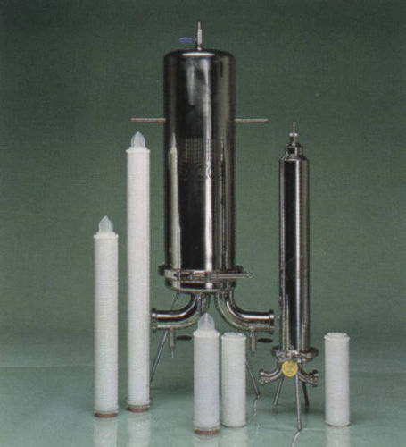 Carter de filtre à cartouche - VM series - Voigt GmbH - à membrane / pour liquide / en acier inoxydable