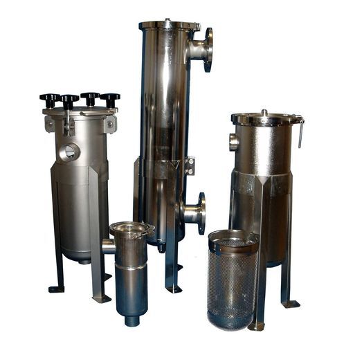 Carter de filtre à sac - BFG series - Voigt GmbH - pour liquide / en acier inoxydable / sanitaire