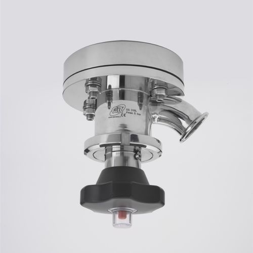 Vanne à membrane - VAR series - AERRE INOX Srl - pneumatique / d'arrêt / pour eau pure