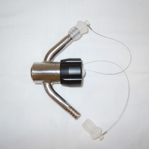 Vanne à membrane - RPP - AERRE INOX Srl - manuelle / de prélèvement / de distribution