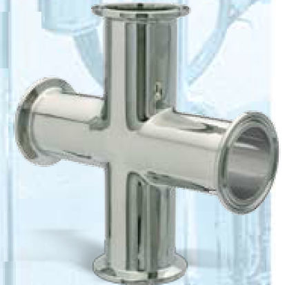 Raccord pneumatique - 9MP - AERRE INOX Srl - à bride / en croix / en acier inoxydable