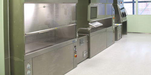 Établi de sécurité - ART GmbH - en métal / pour salle blanche