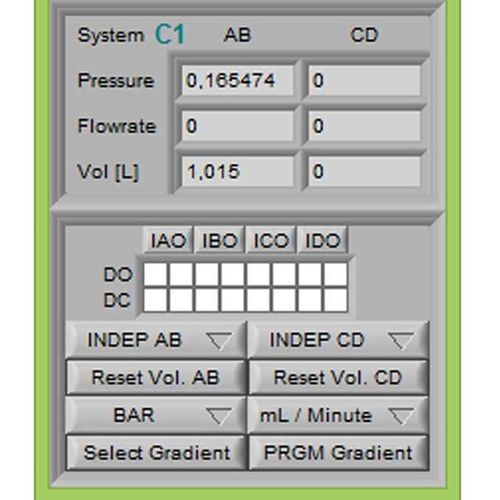 Logiciel de commande - ISCO - Axel Semrau - configuration / pour pompe