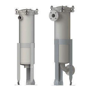 Carter de filtre monopoche - BTC series - BEA Technologies S.p.A. - pour liquide / en acier inoxydable