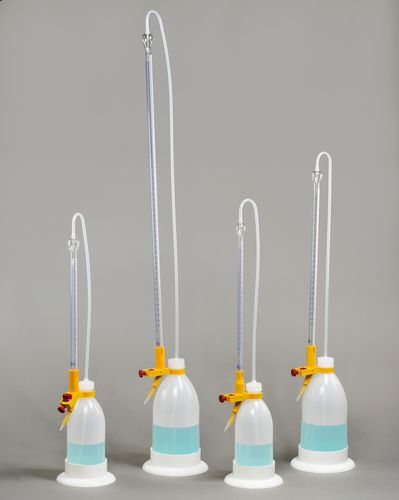 Burette à zéro automatique - H37918 series - Bel-Art Products - en verre